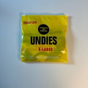 Assholes Live Forever Cream Leaf Women’s Underwear